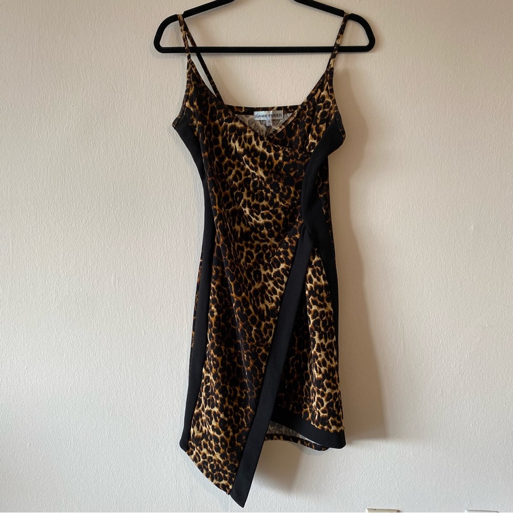Almost Famous Cheetah Print Dress